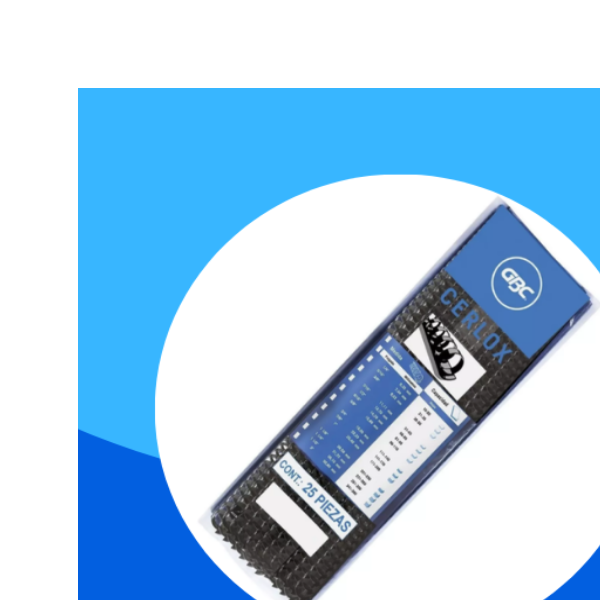 ARILLO PLAST. 716 NEGRO PERFEXGBC PAQUETE C25 PZAS